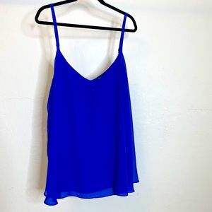 Torrid Royal Blue V-Neck Tank